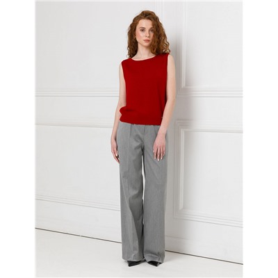 Блуза вязаная без рукавов