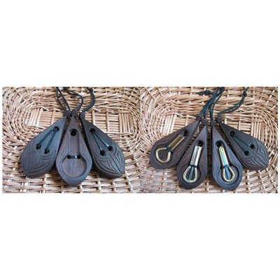 Чехол дерево д/варгана (хомуса) кедр 13*5.5*2.5см