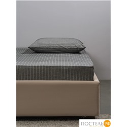 PRIME PRIVE ВАЛЬБО сер/бел (полоса) КПБ 145х205-1/180х220-1/50х70-2, 4 пр., хл.