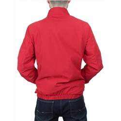 EM25057 RED Куртка-бомбер мужская демисезонная (100 гр. синтепон)