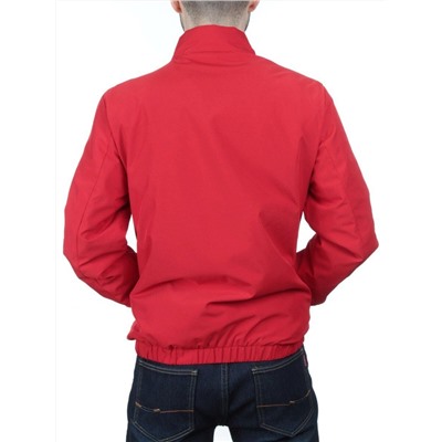 EM25057 RED Куртка-бомбер мужская демисезонная (100 гр. синтепон)