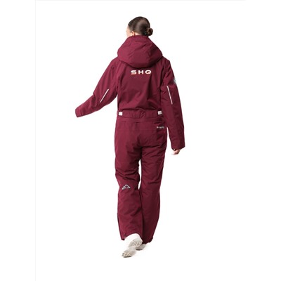 Комбинезон B-9063 Темно-бордовый