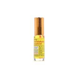 Травяное жёлтое масло Herbal Rub Ton Pho 5 мл, Herbal Rub Ton Pho Yellow 5 мл — традиционный тайский травяной бальзам в удобном формате-роллере