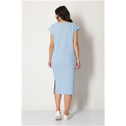 Юбка И 022/голубой