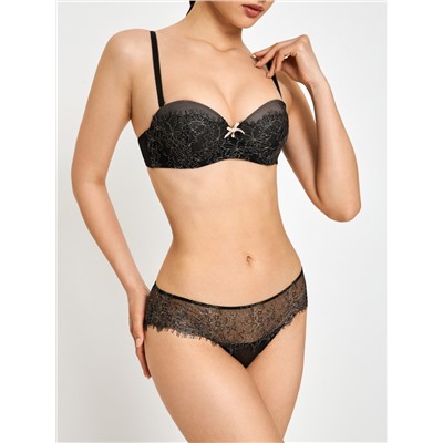 Трусы боксер жен Lovitta черный Infinity Lingerie