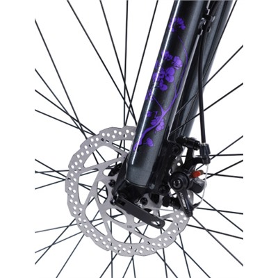Велосипед 26" рама 17" 21sp COMIRON SAKURA фиолетовый