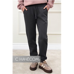 Женские брюки из футера с начесом Happyfox