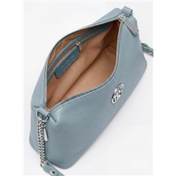 Женская кожаная сумка Richet 3199LNU 947 Голубой