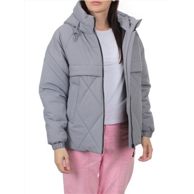 285 GRAY Куртка зимняя облегченная женская (верблюжья шерсть)