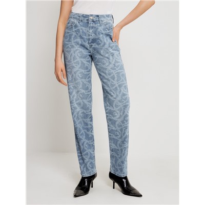 Брюки джинсовые жен. Wenover_jeans набивка CONCEPT CLUB