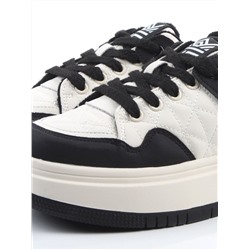 04-PDH336-2 BLACK Кроссовки демисезонные женские (натуральная кожа, нубук)