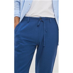 Брюки лен F111-0855 jeans