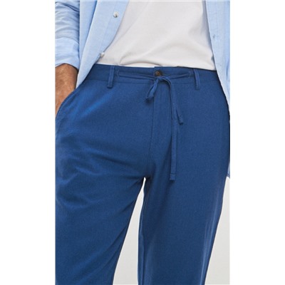 Брюки лен F111-0855 jeans