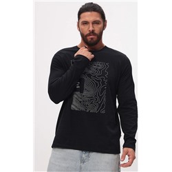 Лонгслив P521-1001-894 black