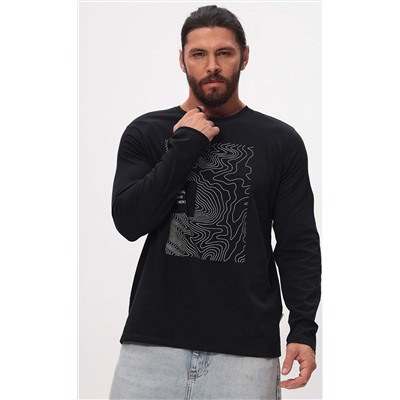 Лонгслив P521-1001-894 black