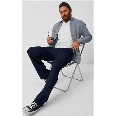 Брюки F511-0855-1 d.blue