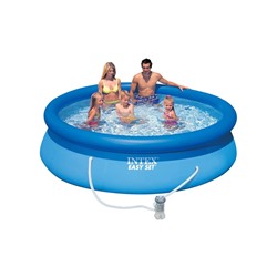 Бассейн надувной INTEX Easy Set 28122NP, 305×76 см, фильтр-насос, круглый