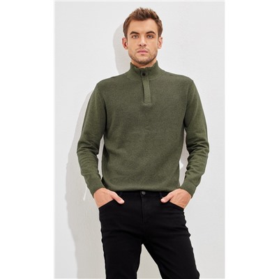 Джемпер P321-15200 khaki-melange
