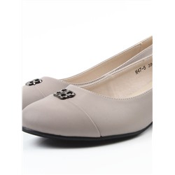 06-M47-5 KHAKI Туфли женские (натуральная кожа)