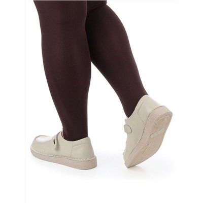 01-D7581-2 BEIGE Ботинки демисезонные женские (натуральная кожа)