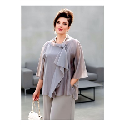 Блуза, брюки Vittoria Queen 27093 бежевый