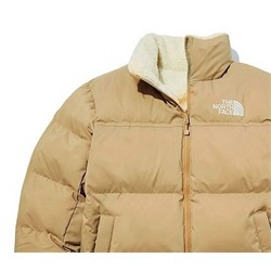 Куртка двустороння TNF(The North Face). Барашек. Бежевый цвет. Демисезонная - размер 2XL