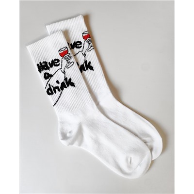 Носки р.35-40 "Абстракция" Wine