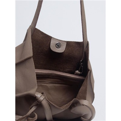 Женская кожаная сумка Richet 2055LN 862 Тауп