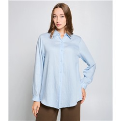 Рубашка #КТ105 (7), голубой