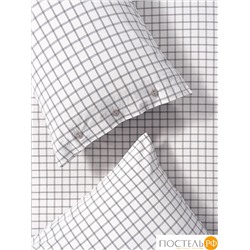 PRIME PRIVE ВАЛЬБО бел/черн (клетка) КПБ 145х205-2/240х260-1/50х70-2/70х70-2, 7 пр., хл.