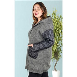 Пальто женское на молнии 250210 размер 48,50,52,54,56,58