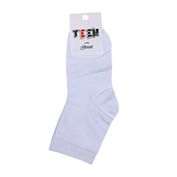 С765 Носки детские однотон Белый/12-14