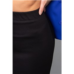 Юбка-карандаш чёрная Элли 65 см №2