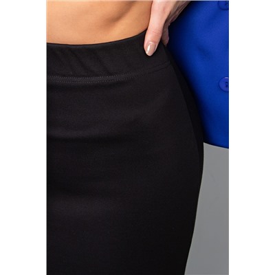 Юбка-карандаш чёрная Элли 65 см №2