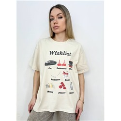 Футболка OVER SIZE (плотный хлопок)