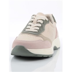03-YC527-1 BEIGE Кроссовки женские (натуральная кожа)