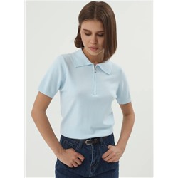 Джемпер-поло (вязаный трикотаж)