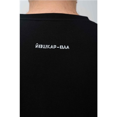 Футболка оверсайз унисекс "Юбилейная " черный