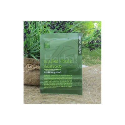 Травяной скраб для лица от Patummas, Herbal Facial Scrub, 15 гр