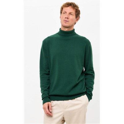 Водолазка F421-1532 d.green