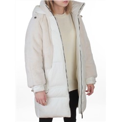 8368 MILK Куртка зимняя женская (200 гр. холлофайбер)
