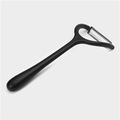 Овощечистка Magistro Vantablack, 17×6.6 см, горизонтальная, чёрная