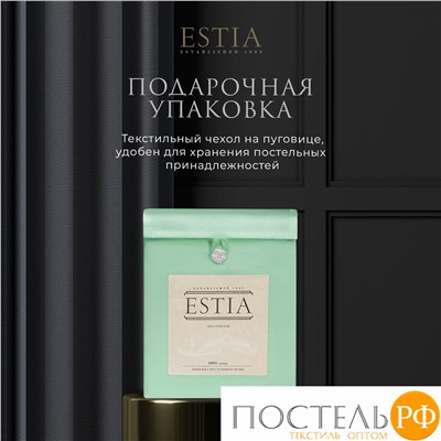 Estia ОРНЕЛЛА ментол КПБ 200х210-1/240х260-1/50х70-2/70х70-2, 6 пр., тенсель