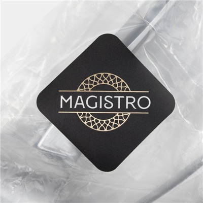 Пресс для чеснока Magistro Volt, нержавеющая сталь, серебристый