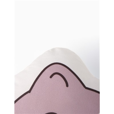 Подушка декоративная «Этель. Котик», 30×25 см, велюр