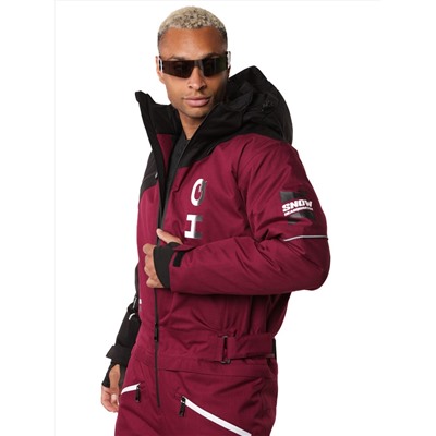 Комбинезон A-89033 Темно-бордовый