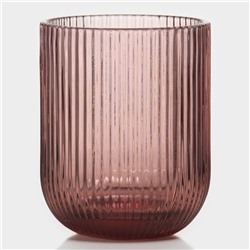 Стакан Magistro «Грани», 260 мл, 7.5×9.5 см, стекло, сиреневый