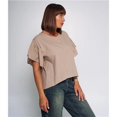 Блуза #КТ2275 (1), бежевый