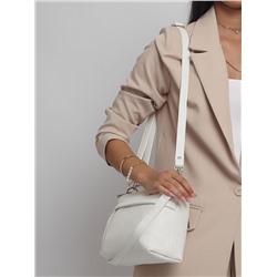 Женская кожаная сумка Richet 2415LN 613 Белый