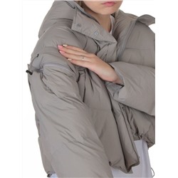 9518 GRAY Куртка пуховая зимняя женская (пух)